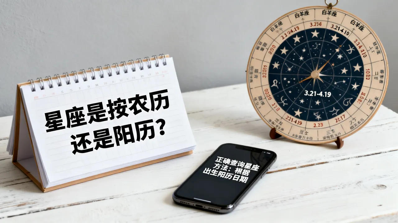 星座是按农历阴历吗，怎么正确查询自己的星座