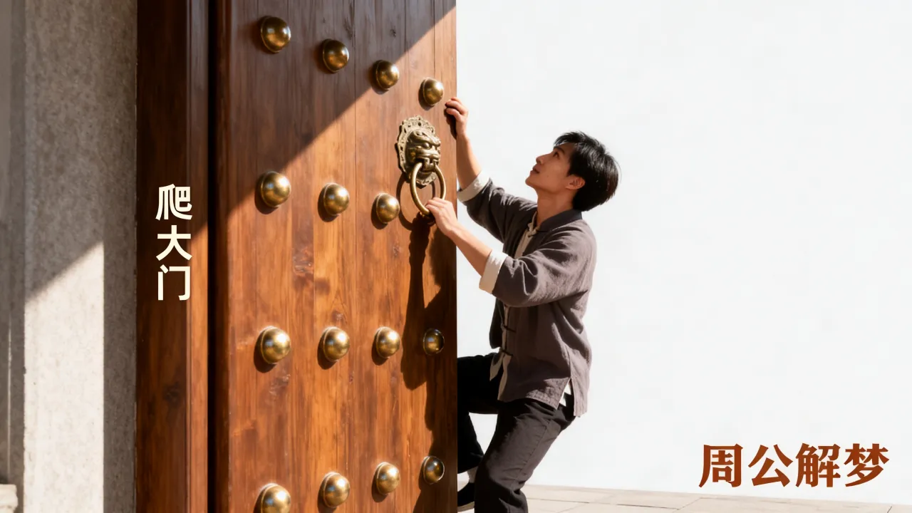 梦到了爬大门代表着什么?周公解梦有什么预兆 梦到了爬大门代表着什么?周公解梦有什么预兆
