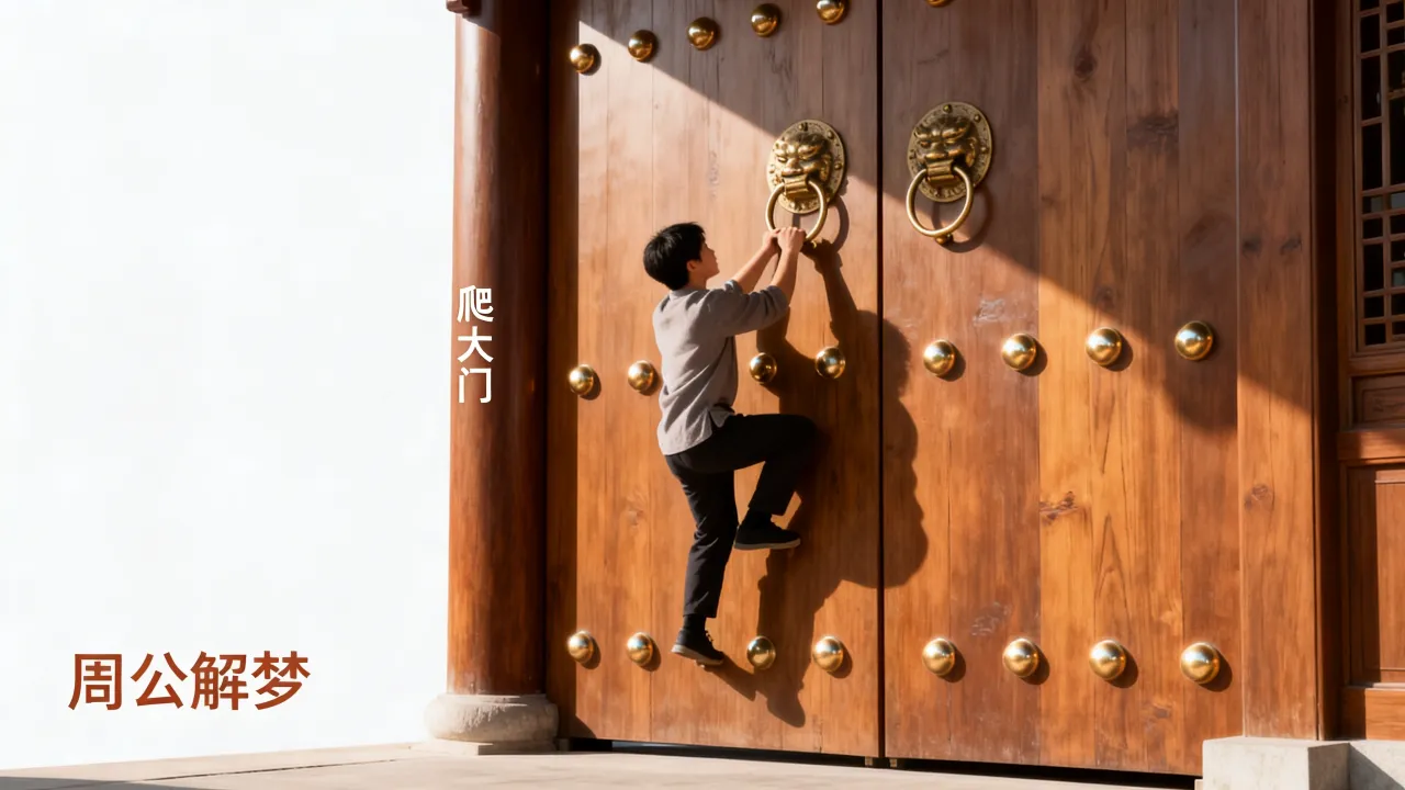 梦到了爬大门代表着什么?周公解梦有什么预兆 梦到了爬大门代表着什么?周公解梦有什么预兆