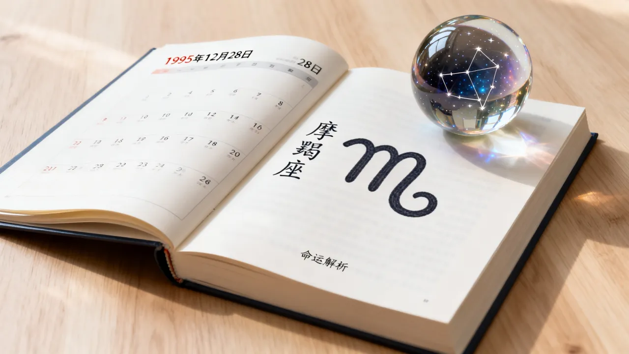 阴历95.12.28是什么星座，农历1995年腊月二十八出生的人命运如何？