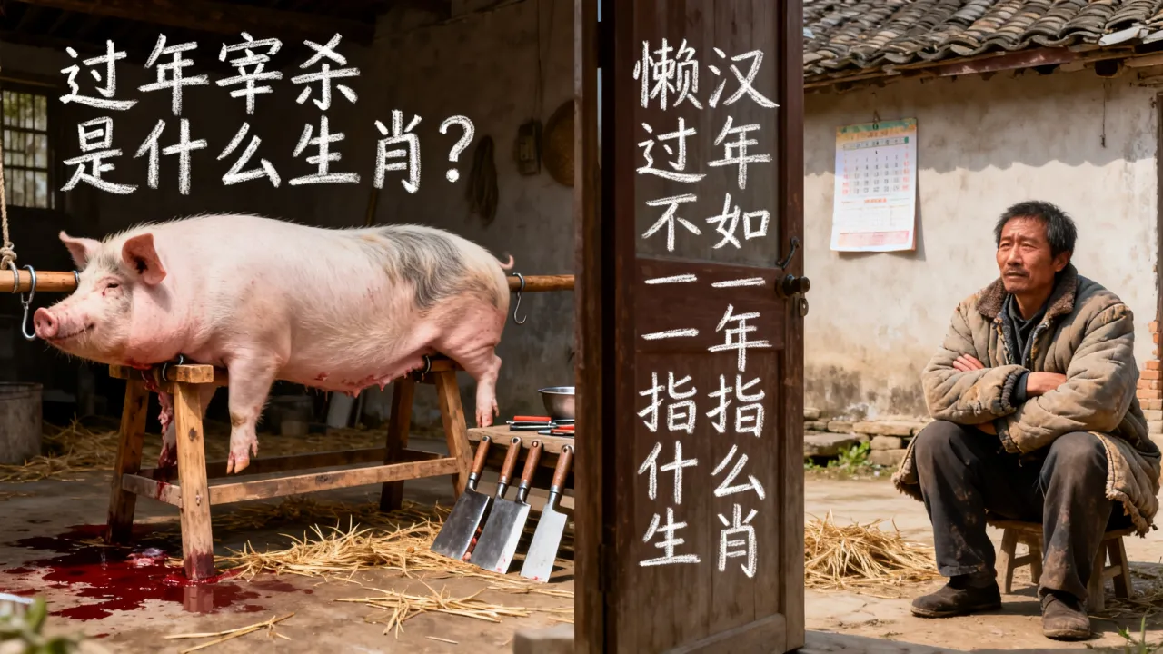 过年宰杀是什么生肖?懒汉过年一年不如一年指什么生肖 过年宰杀是什么生肖?懒汉过年一年不如一年指什么生肖