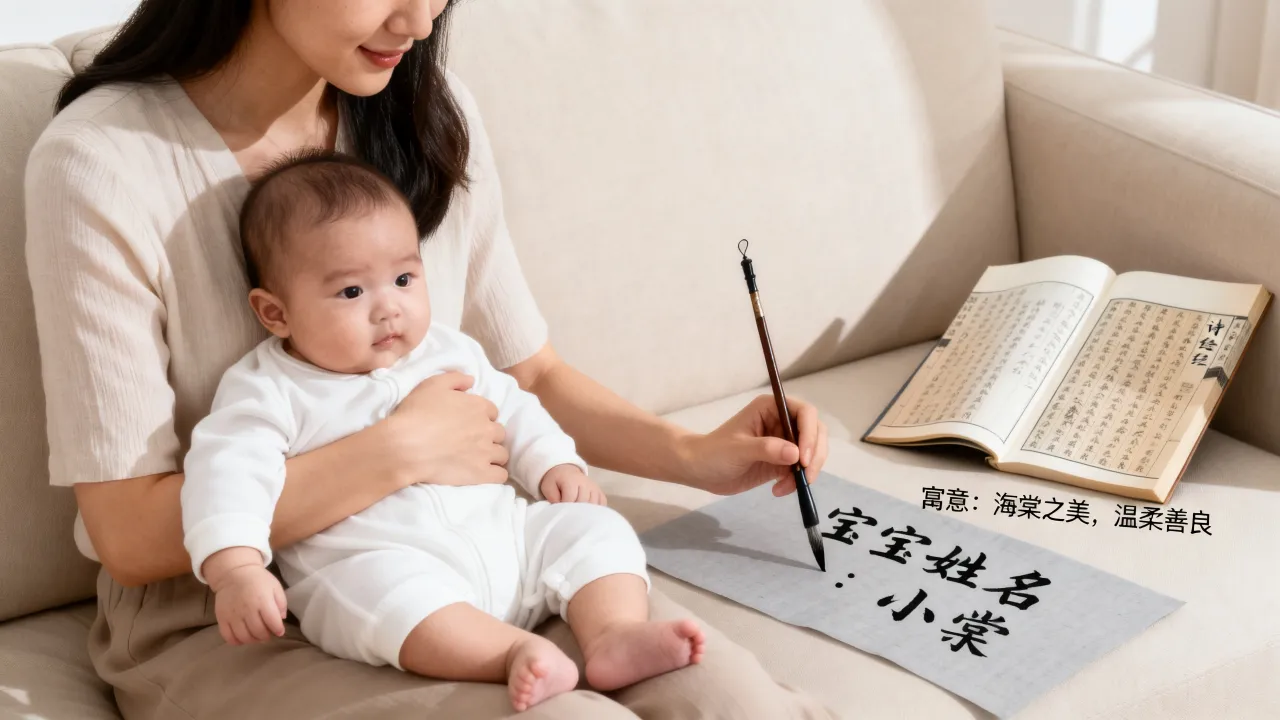 给宝宝起名该怎么起，怎么取名好听又有寓意