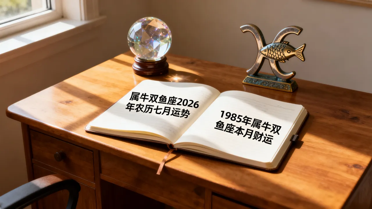 属牛双鱼座2026年农历七月运势如何,1985年属牛双鱼座本月财运好吗? 属牛双鱼座2026年农历七月运势如何,1985年属牛双鱼座本月财运好吗?