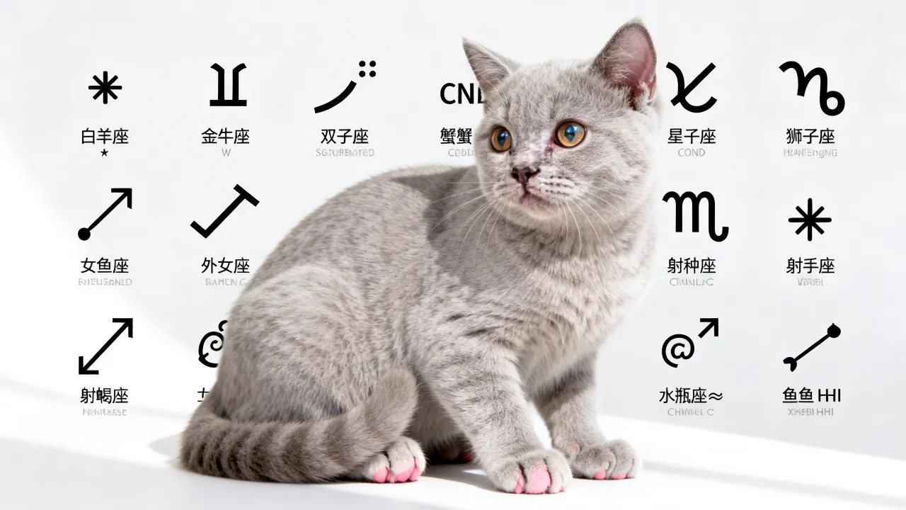 猫与十二星座运势有何关联?喵星人占卜准吗 猫与十二星座运势有何关联?喵星人占卜准吗