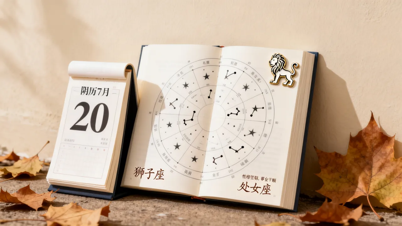 阴历7月20是什么星座，农历七月二十出生的人命运如何？