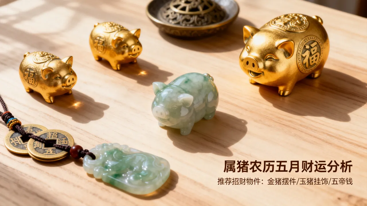 属猪农历五月财运如何?属猪佩戴什么招财物件最强? 属猪农历五月财运如何?属猪佩戴什么招财物件最强?