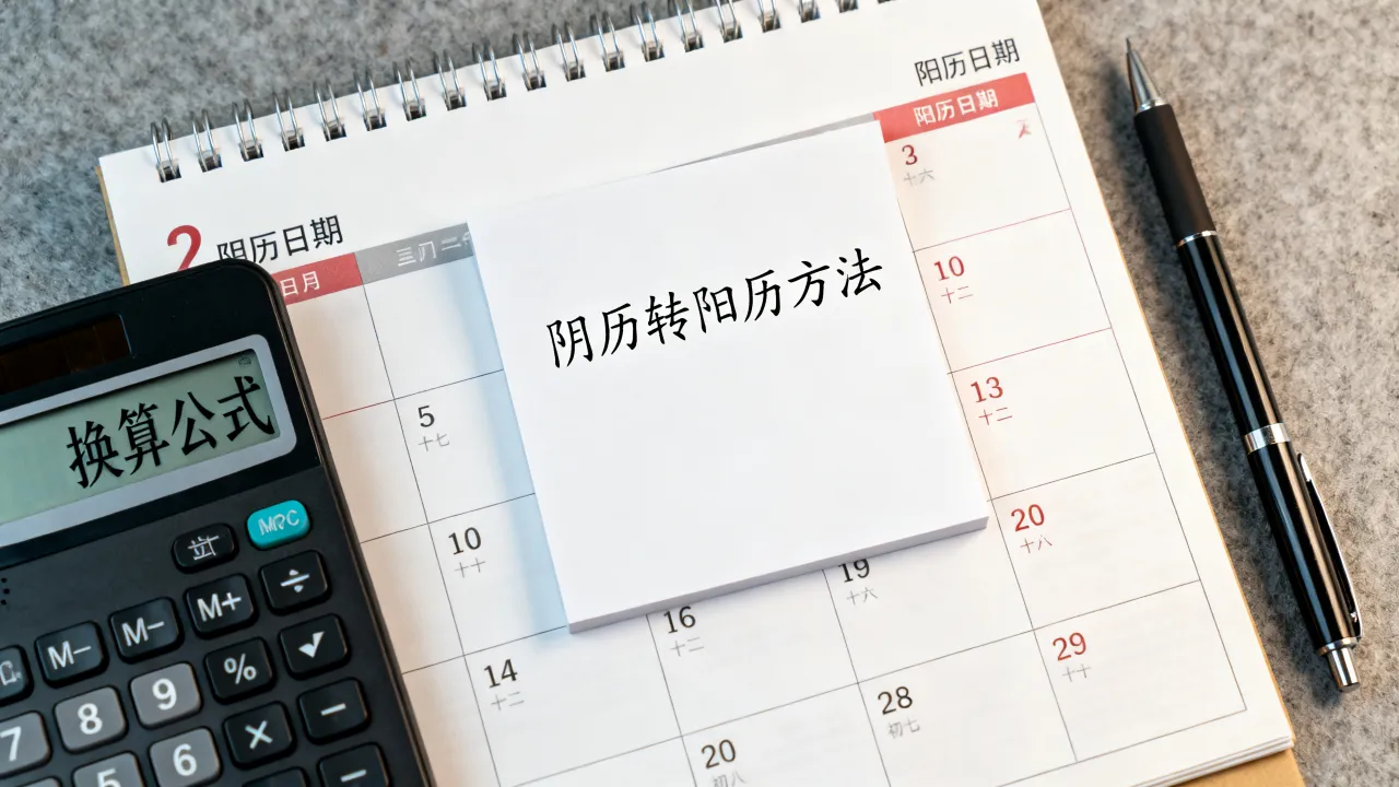 阴历怎么转换为阳历？阴历阳历换算方法