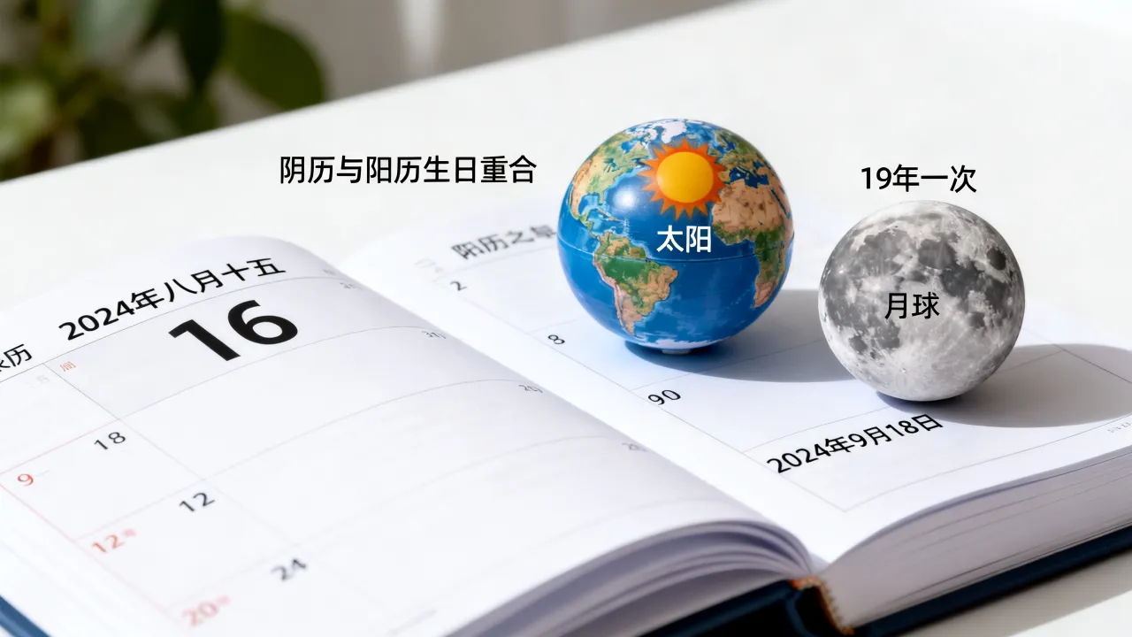 阴历和阳历生日重合是什么意思,农历阳历生日同一天多少年一次? 阴历和阳历生日重合是什么意思,农历阳历生日同一天多少年一次?
