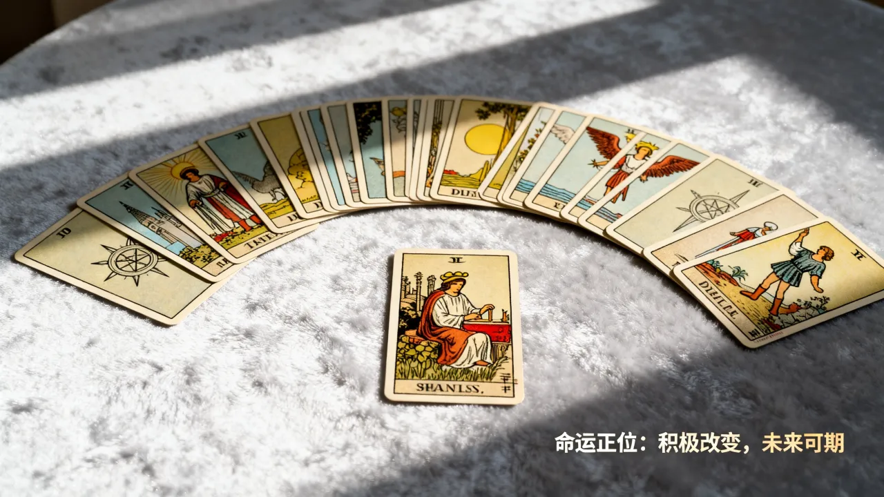命运正位塔罗牌暗示什么，未来走向如何？