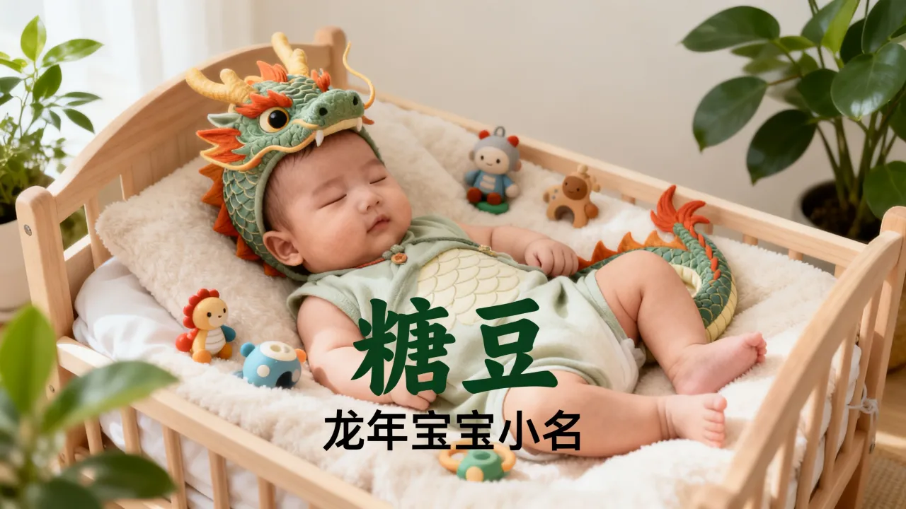 龙宝宝起名糖豆怎么样，龙年宝宝小名糖豆好不好？