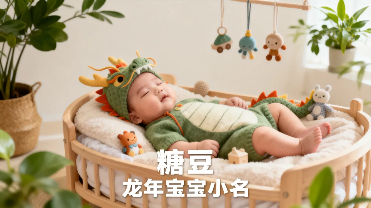 龙宝宝起名糖豆怎么样，龙年宝宝小名糖豆好不好？