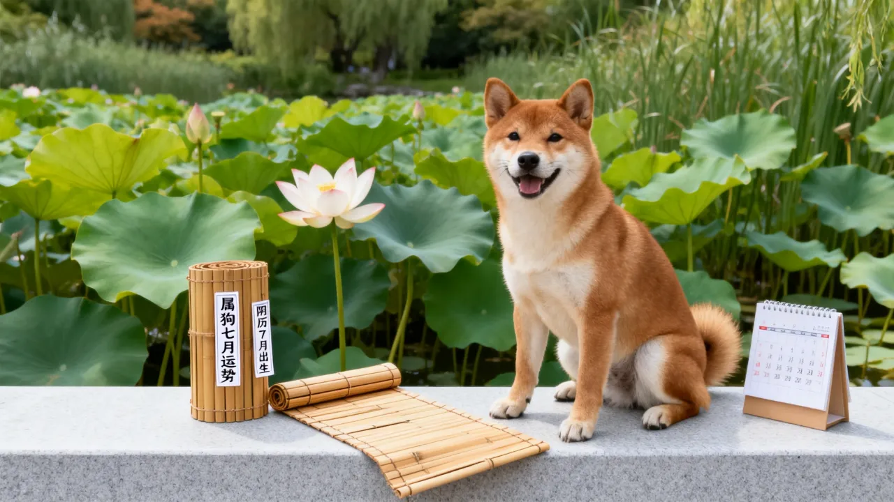 属狗阴历7月出生好不好，属狗七月运势怎么样？