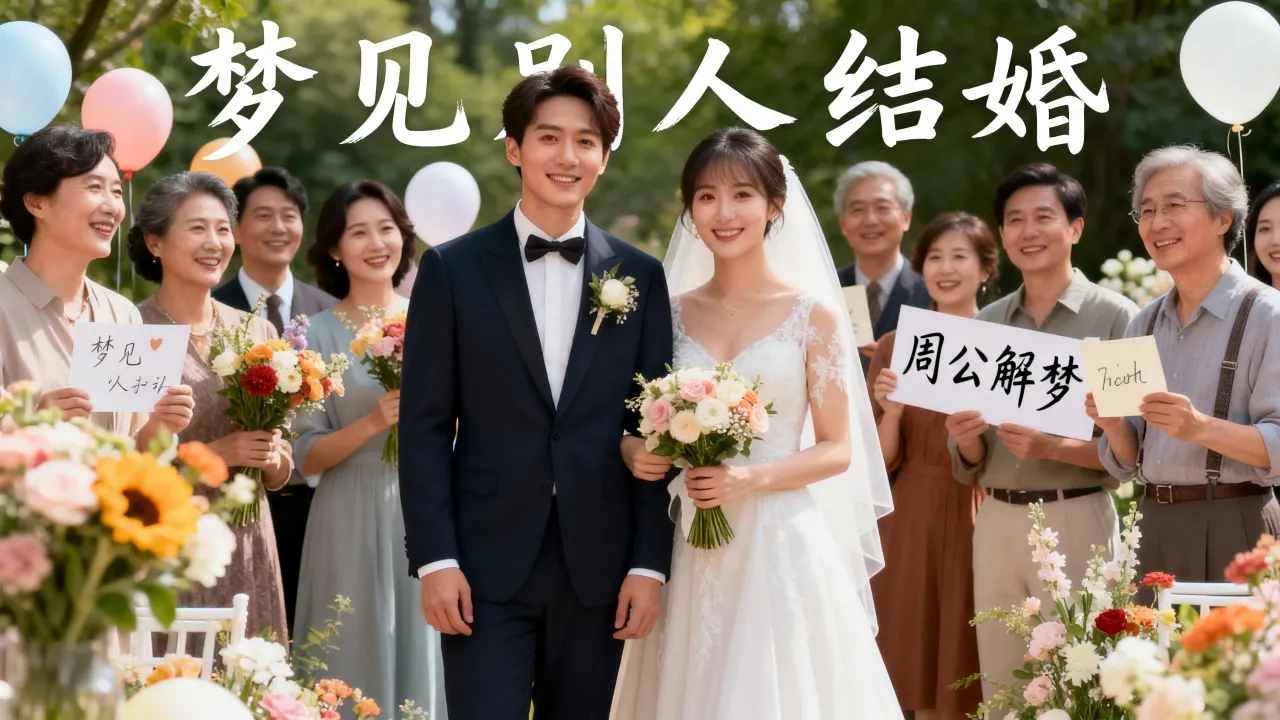 梦见别人结婚是什么意思，做梦梦到别人结婚预兆好坏周公解梦？