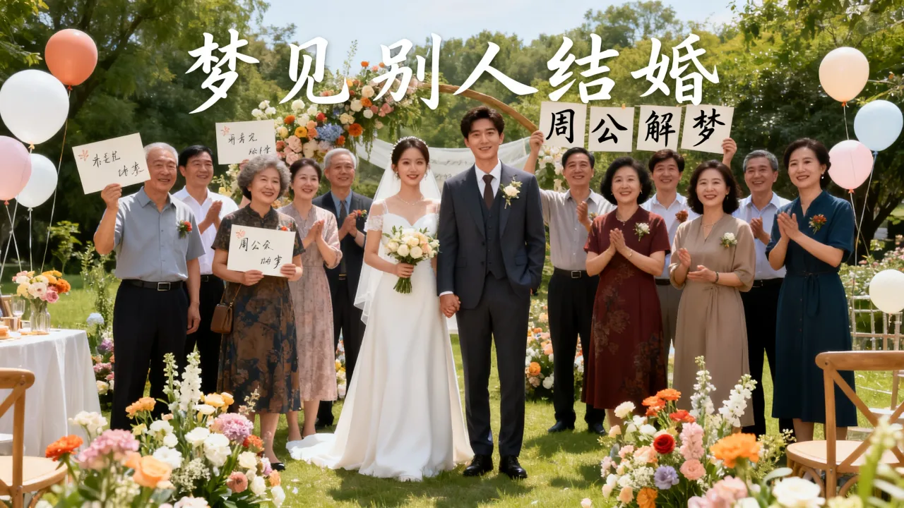 梦见别人结婚是什么意思，做梦梦到别人结婚预兆好坏周公解梦？