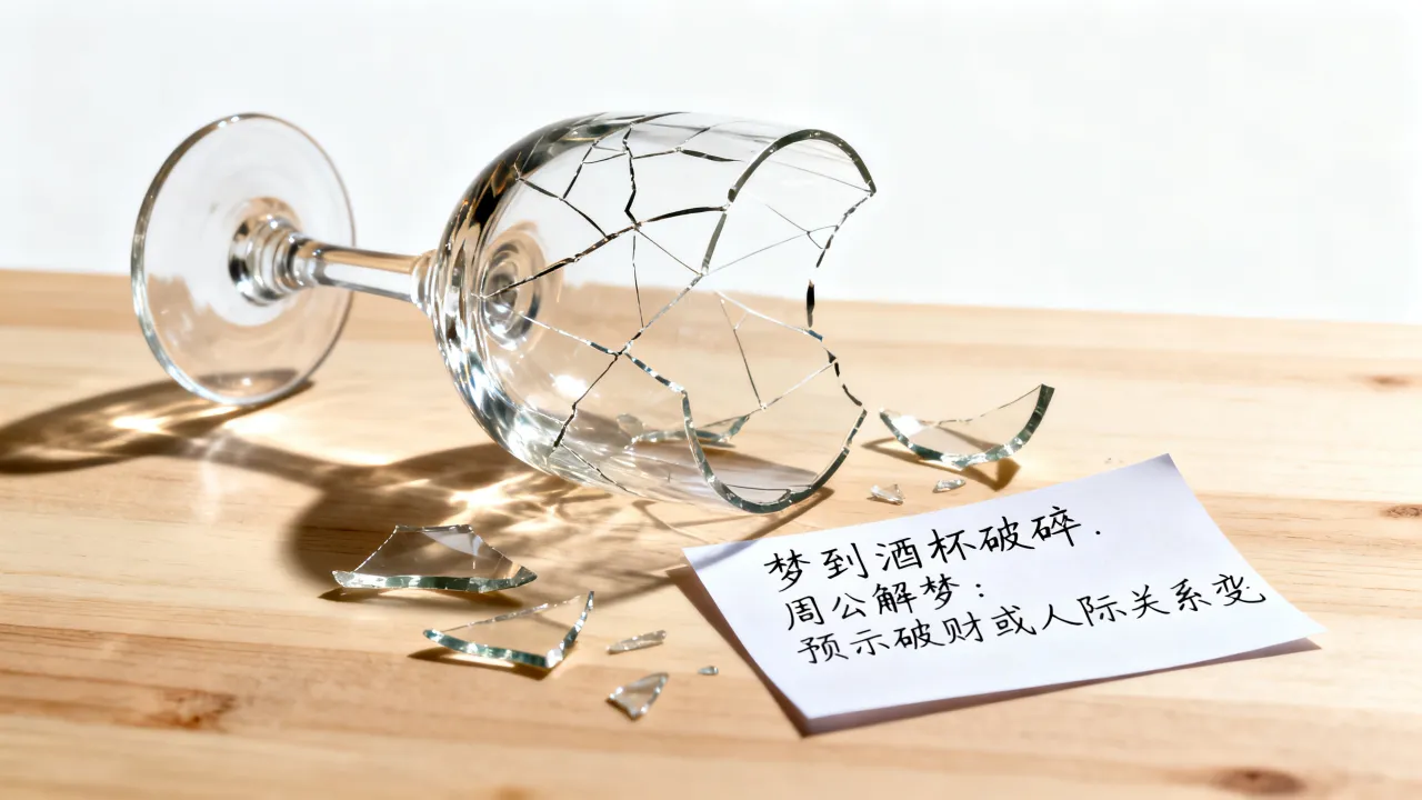 梦到酒杯破了有什么寓意吗？，周公解梦酒杯碎了预示什么？