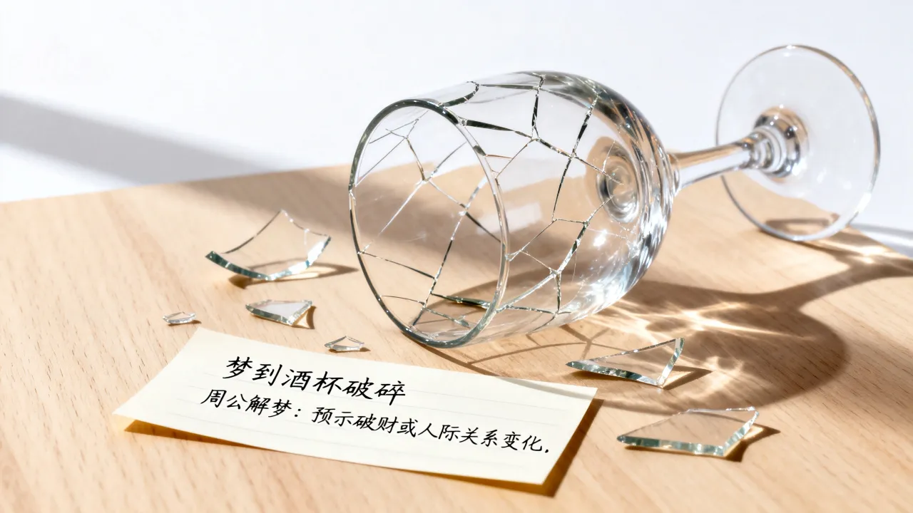 梦到酒杯破了有什么寓意吗？，周公解梦酒杯碎了预示什么？