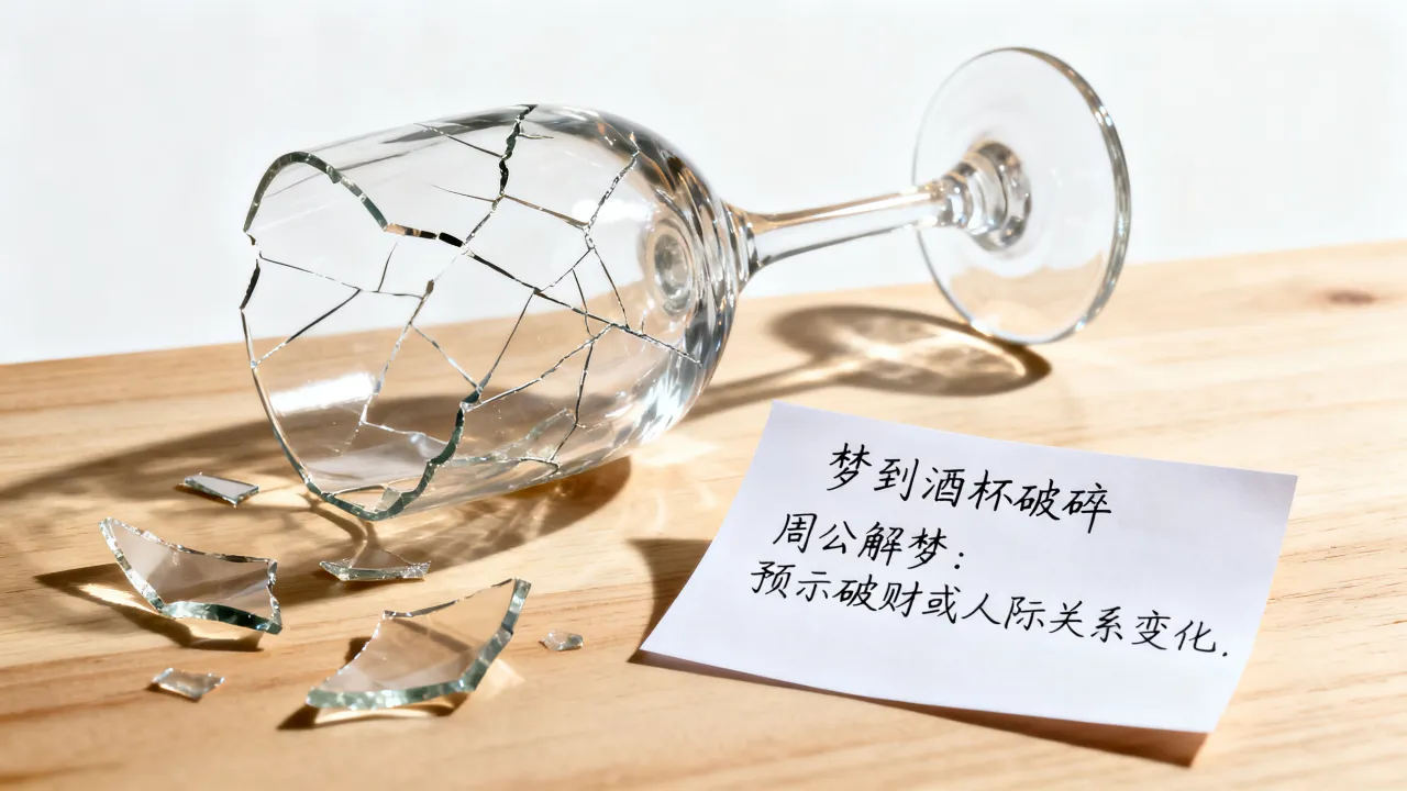 梦到酒杯破了有什么寓意吗？，周公解梦酒杯碎了预示什么？