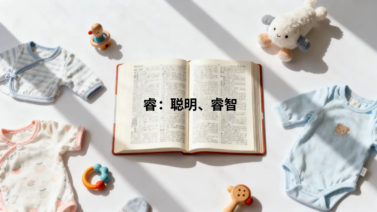 宝宝起名睿是什么意思，睿字在名字中最吉利的解释