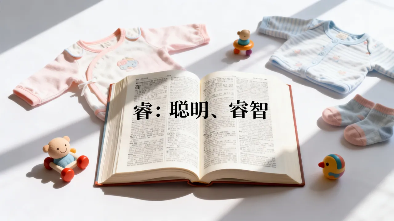 宝宝起名睿是什么意思，睿字在名字中最吉利的解释