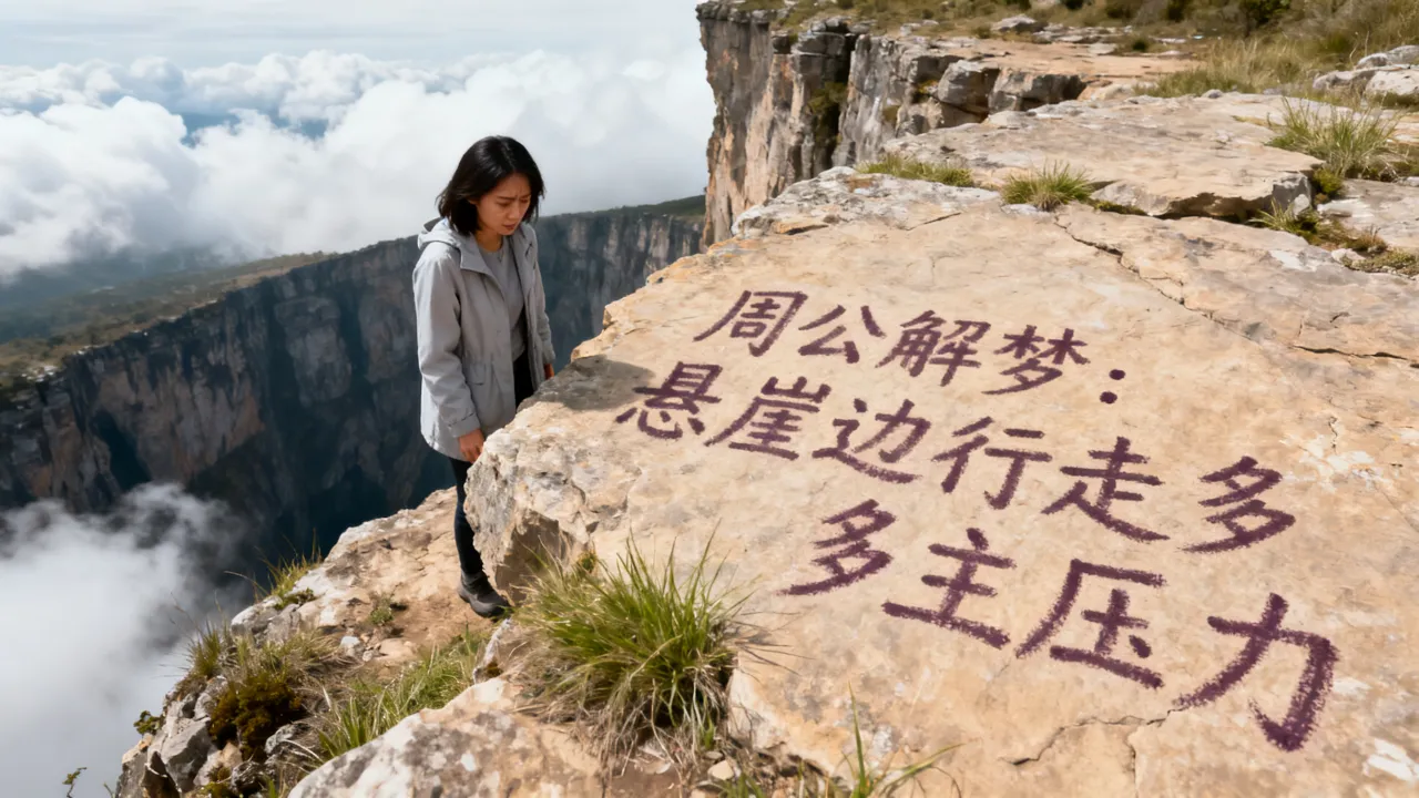 梦到了走在悬崖边上是凶兆还是吉兆,周公解梦是什么预兆? 梦到了走在悬崖边上是凶兆还是吉兆,周公解梦是什么预兆?
