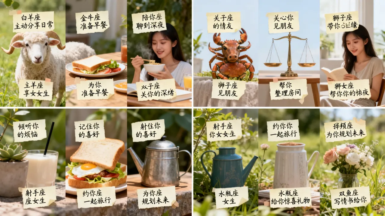 十二星座女爱你吗,十二星座女爱你时有哪些表现? 十二星座女爱你吗,十二星座女爱你时有哪些表现?