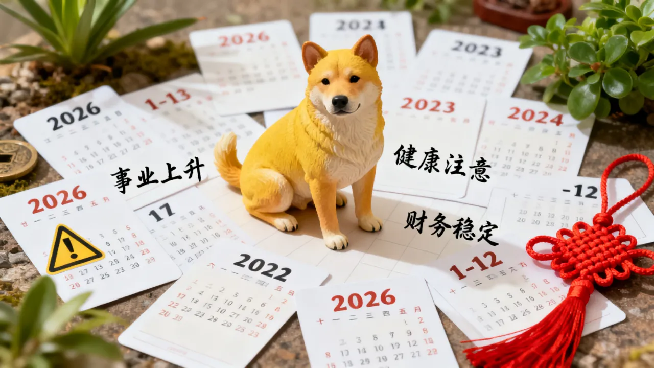 2026年生肖狗运程完整版，每月运势如何？需要注意什么？