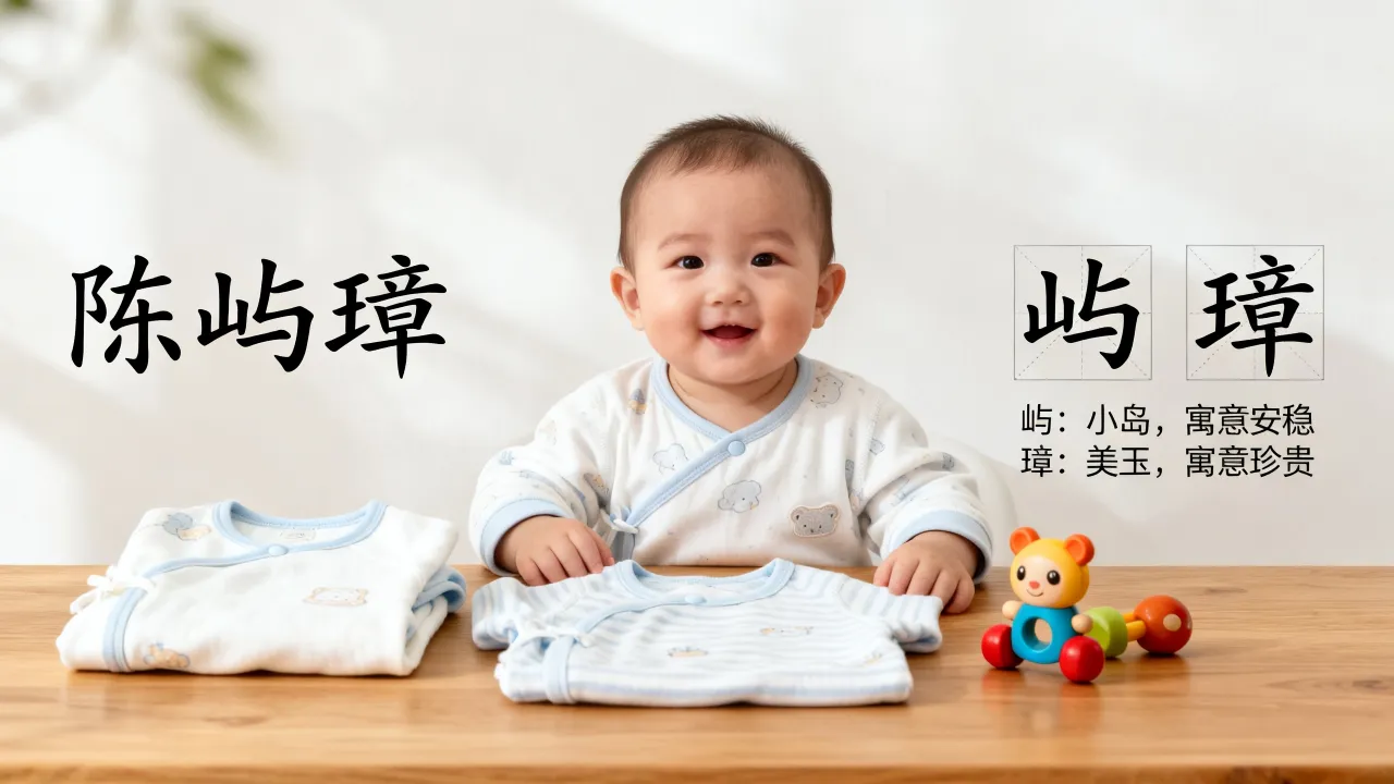 陈屿璋宝宝起名怎么样,陈屿璋名字寓意好不好能打多少分 陈屿璋宝宝起名怎么样,陈屿璋名字寓意好不好能打多少分