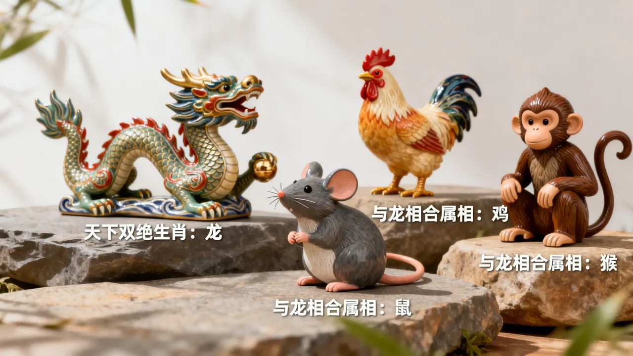 天下双绝生肖是什么生肖,与龙相合的属相吉祥物有哪些? 天下双绝生肖是什么生肖,与龙相合的属相吉祥物有哪些?