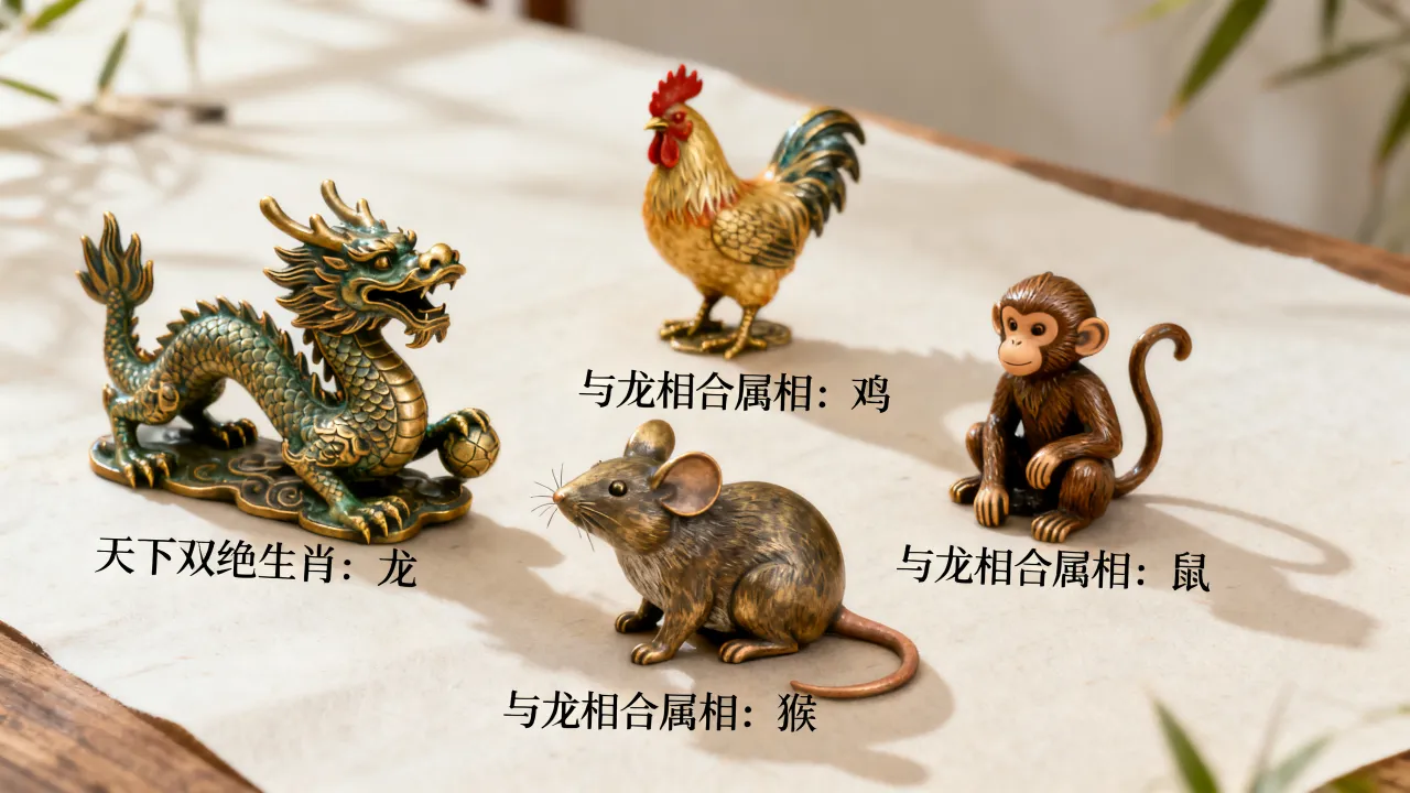 天下双绝生肖是什么生肖,与龙相合的属相吉祥物有哪些? 天下双绝生肖是什么生肖,与龙相合的属相吉祥物有哪些?