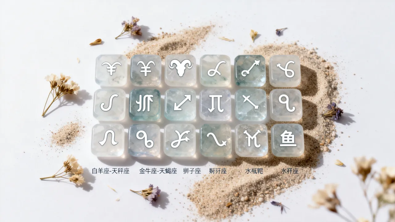 十二星座互相克如何化解?星座相克配对查询大全 十二星座互相克如何化解?星座相克配对查询大全