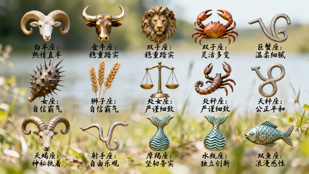 十二星座特点是什么，十二星座性格分析大全
