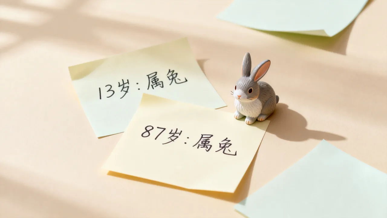 13岁属什么,87岁属什么?年龄生肖对应表你查对了吗? 13岁属什么,87岁属什么?年龄生肖对应表你查对了吗?