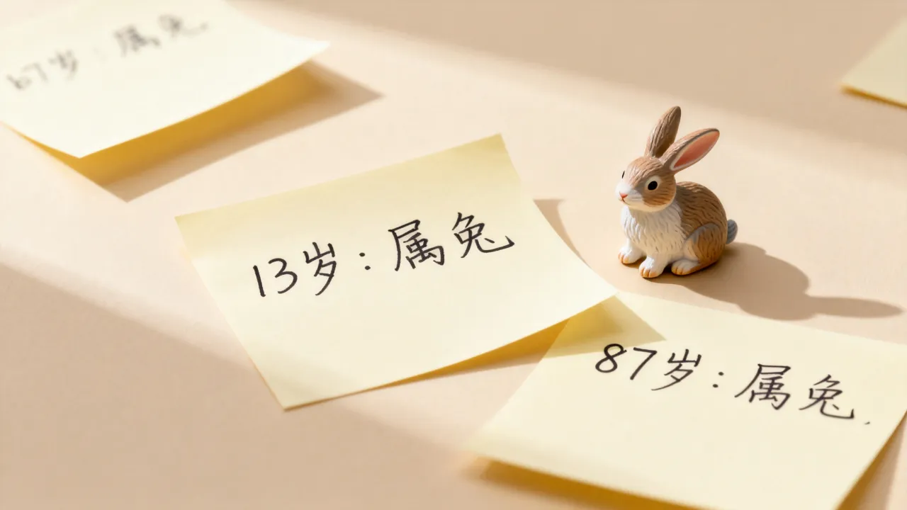 13岁属什么,87岁属什么?年龄生肖对应表你查对了吗? 13岁属什么,87岁属什么?年龄生肖对应表你查对了吗?