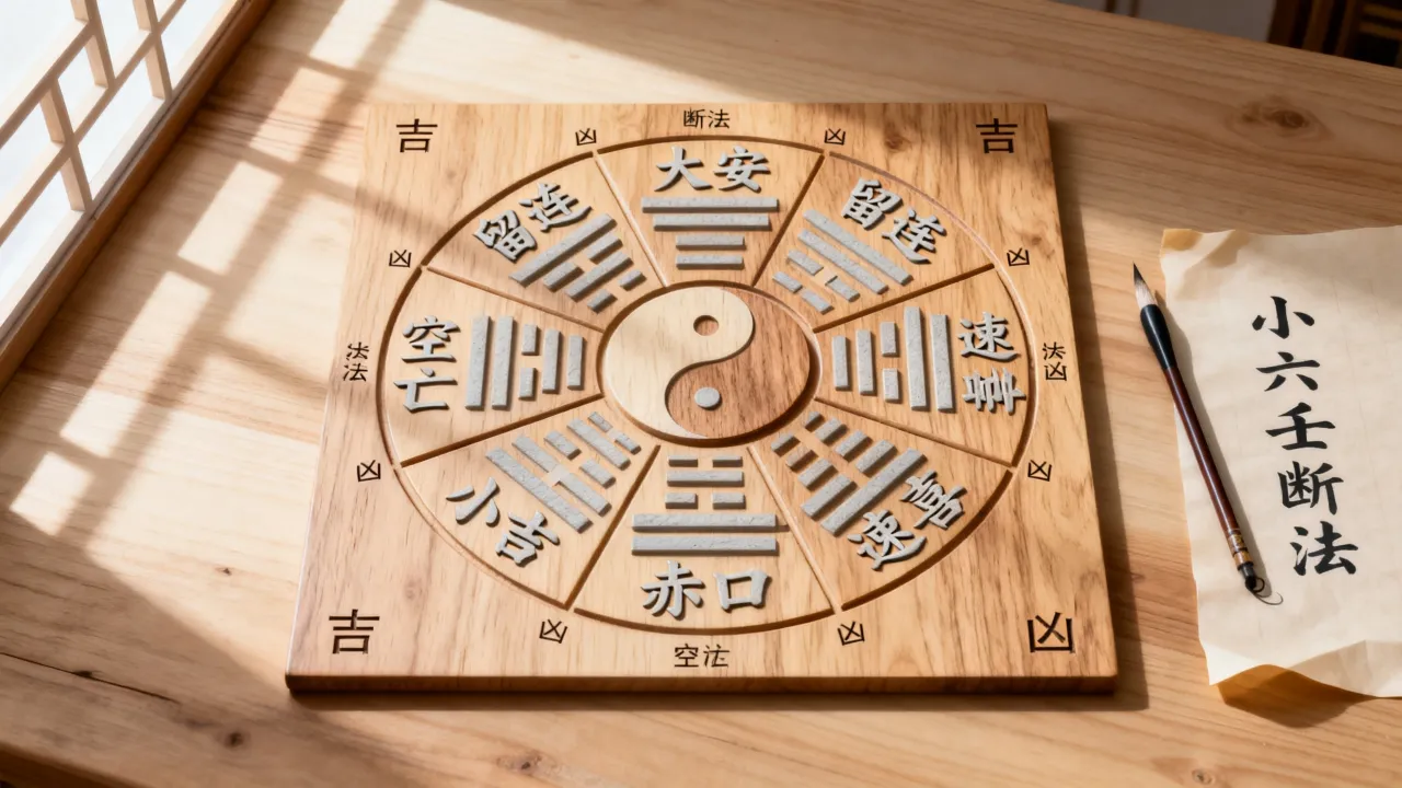 小六壬卦图怎么看吉凶？解读吉凶断法详解