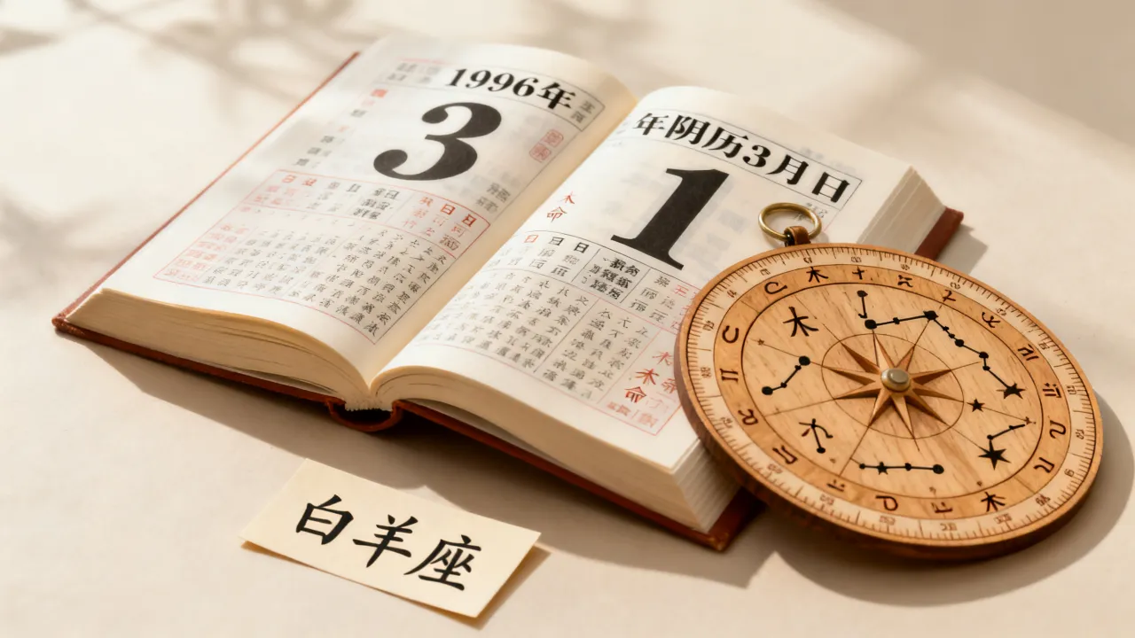 1996年阴历3月1日是什么星座,农历三月初一出生是什么命? 1996年阴历3月1日是什么星座,农历三月初一出生是什么命?