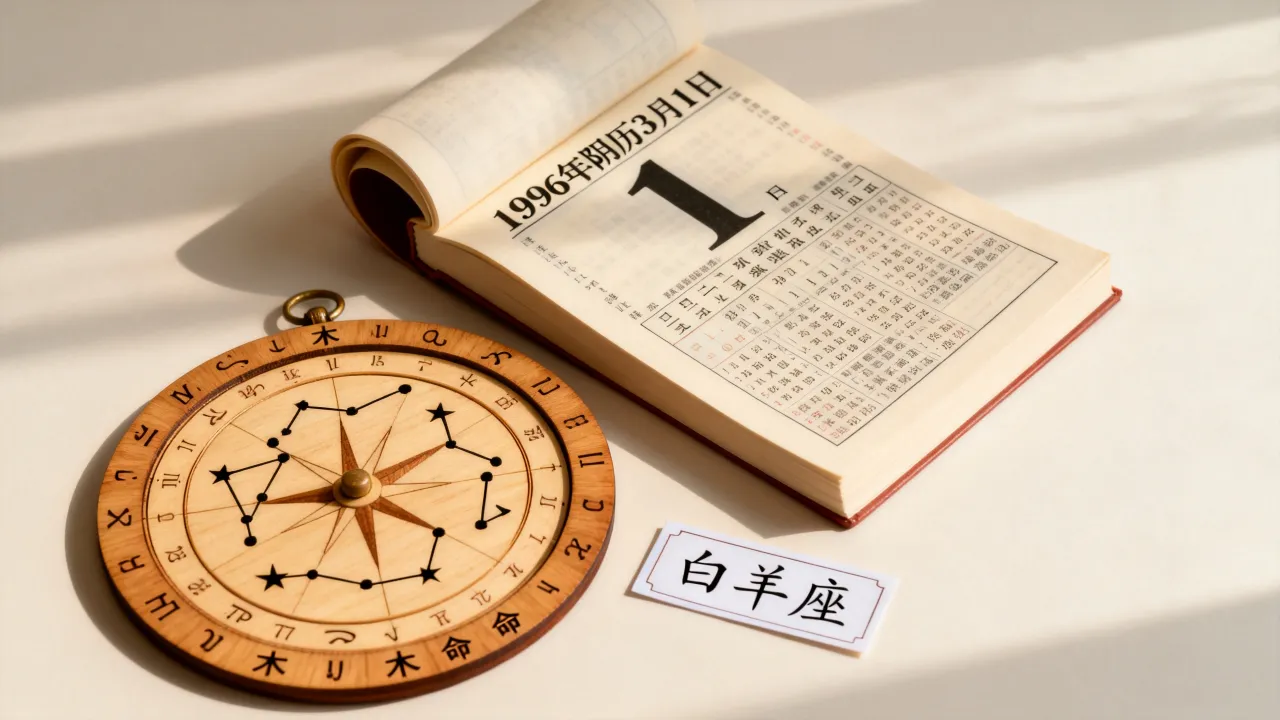 1996年阴历3月1日是什么星座,农历三月初一出生是什么命? 1996年阴历3月1日是什么星座,农历三月初一出生是什么命?