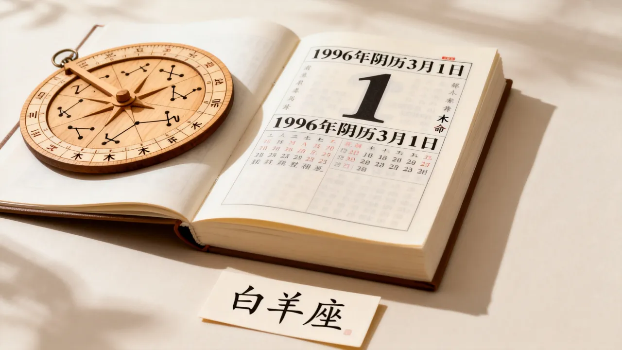 1996年阴历3月1日是什么星座,农历三月初一出生是什么命? 1996年阴历3月1日是什么星座,农历三月初一出生是什么命?