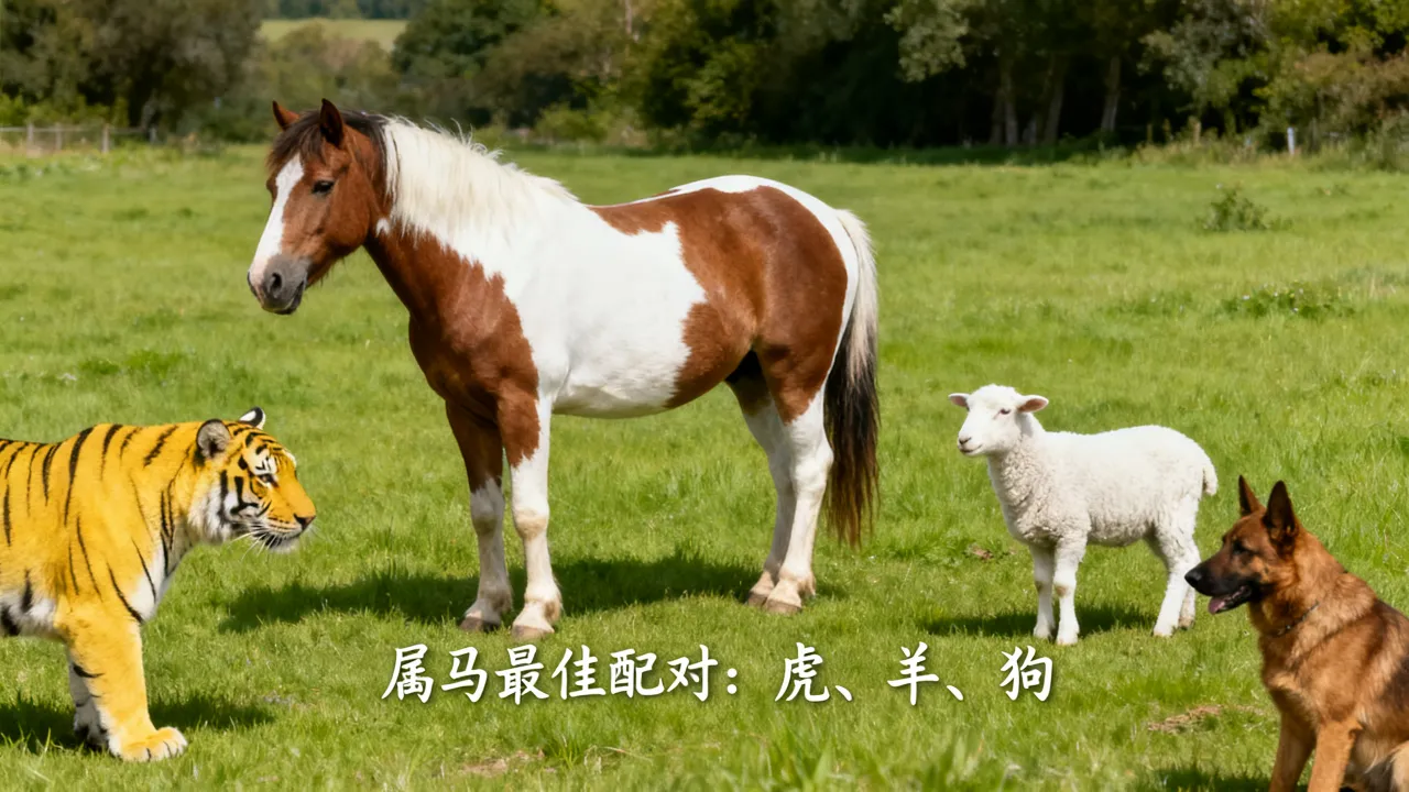 生肖马最佳配对是什么?属马人生肖配对和谁最合适? 生肖马最佳配对是什么?属马人生肖配对和谁最合适?