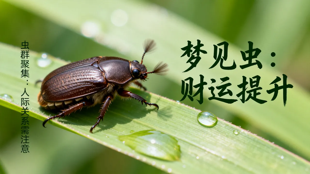 梦见虫是什么意思,周公解梦做梦梦到虫预兆好坏? 梦见虫是什么意思,周公解梦做梦梦到虫预兆好坏?