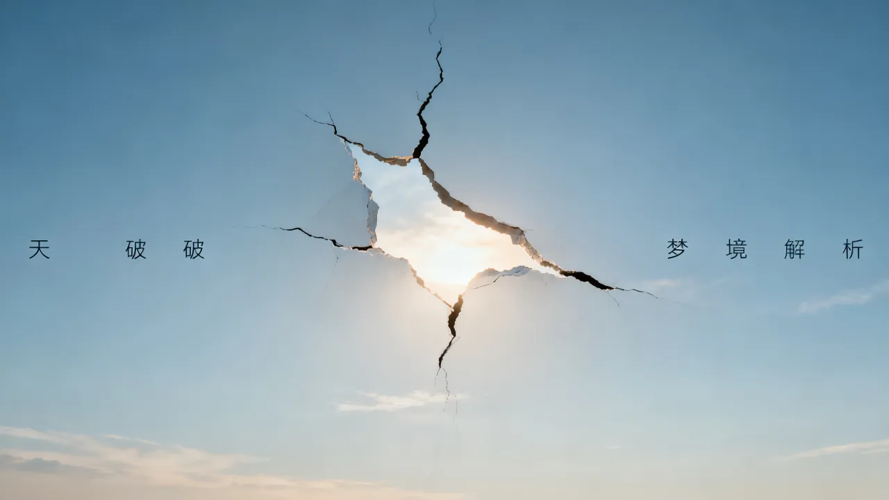 梦到了天破了有什么寓意吗,周公解梦梦见天破是什么预兆 梦到了天破了有什么寓意吗,周公解梦梦见天破是什么预兆