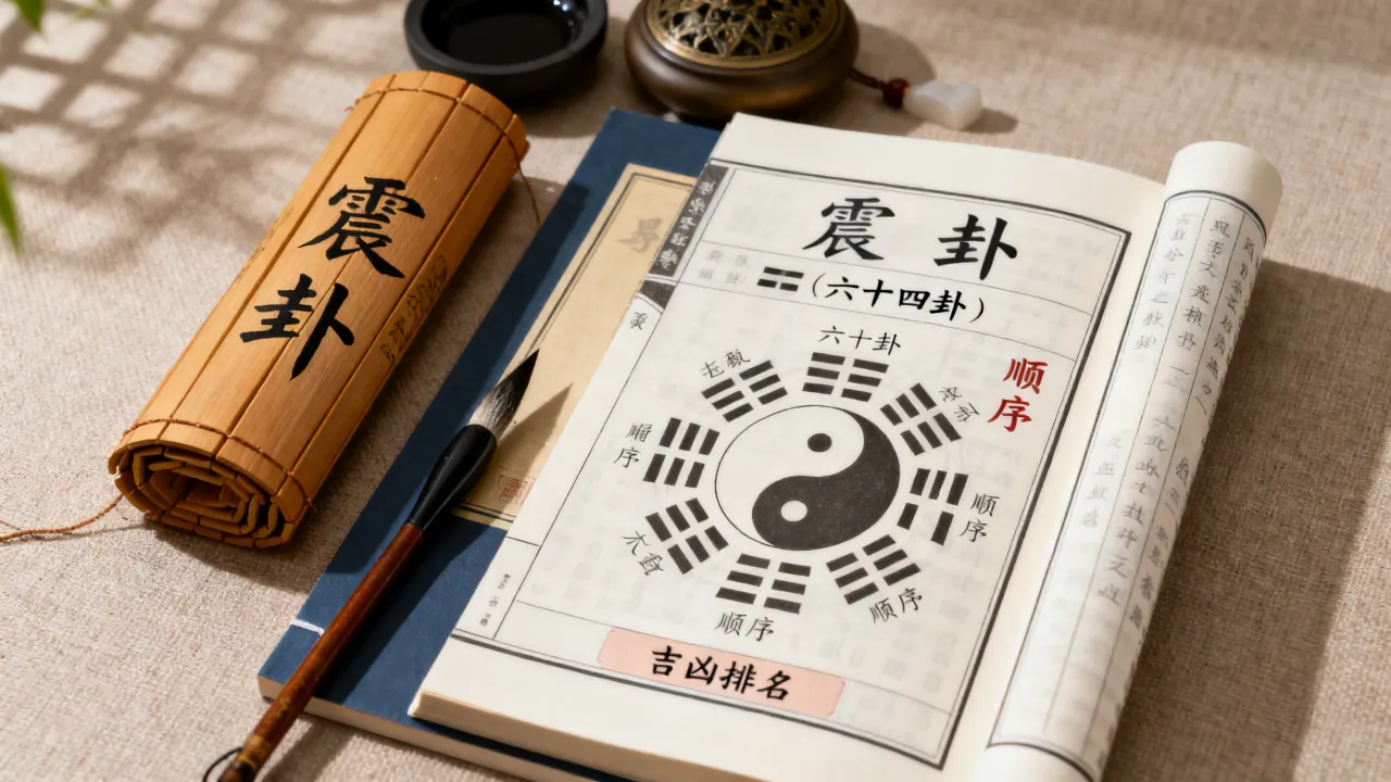 震卦吉凶排名怎么看,震卦六十四卦中吉凶顺序如何? 震卦吉凶排名怎么看,震卦六十四卦中吉凶顺序如何?