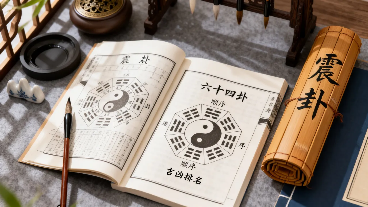 震卦吉凶排名怎么看,震卦六十四卦中吉凶顺序如何? 震卦吉凶排名怎么看,震卦六十四卦中吉凶顺序如何?