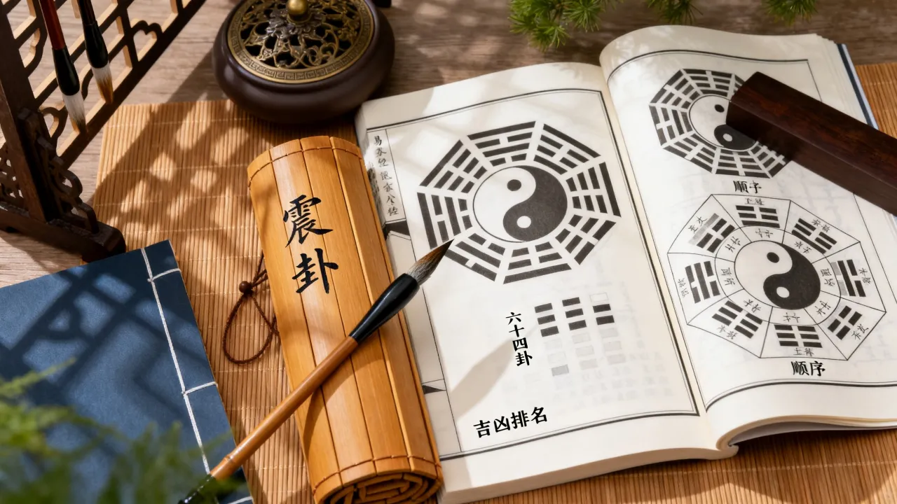 震卦吉凶排名怎么看,震卦六十四卦中吉凶顺序如何? 震卦吉凶排名怎么看,震卦六十四卦中吉凶顺序如何?