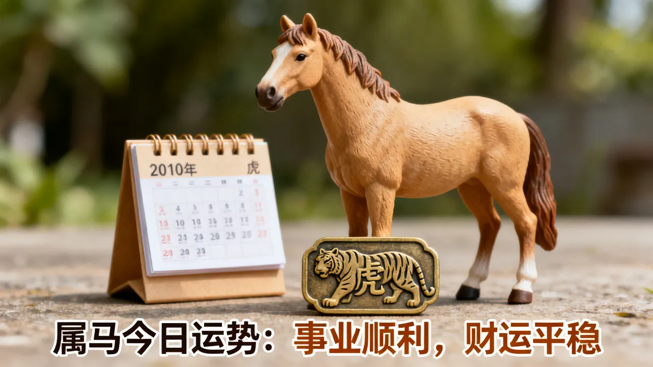 属马今天的运势怎么样，2010年属什么生肖？