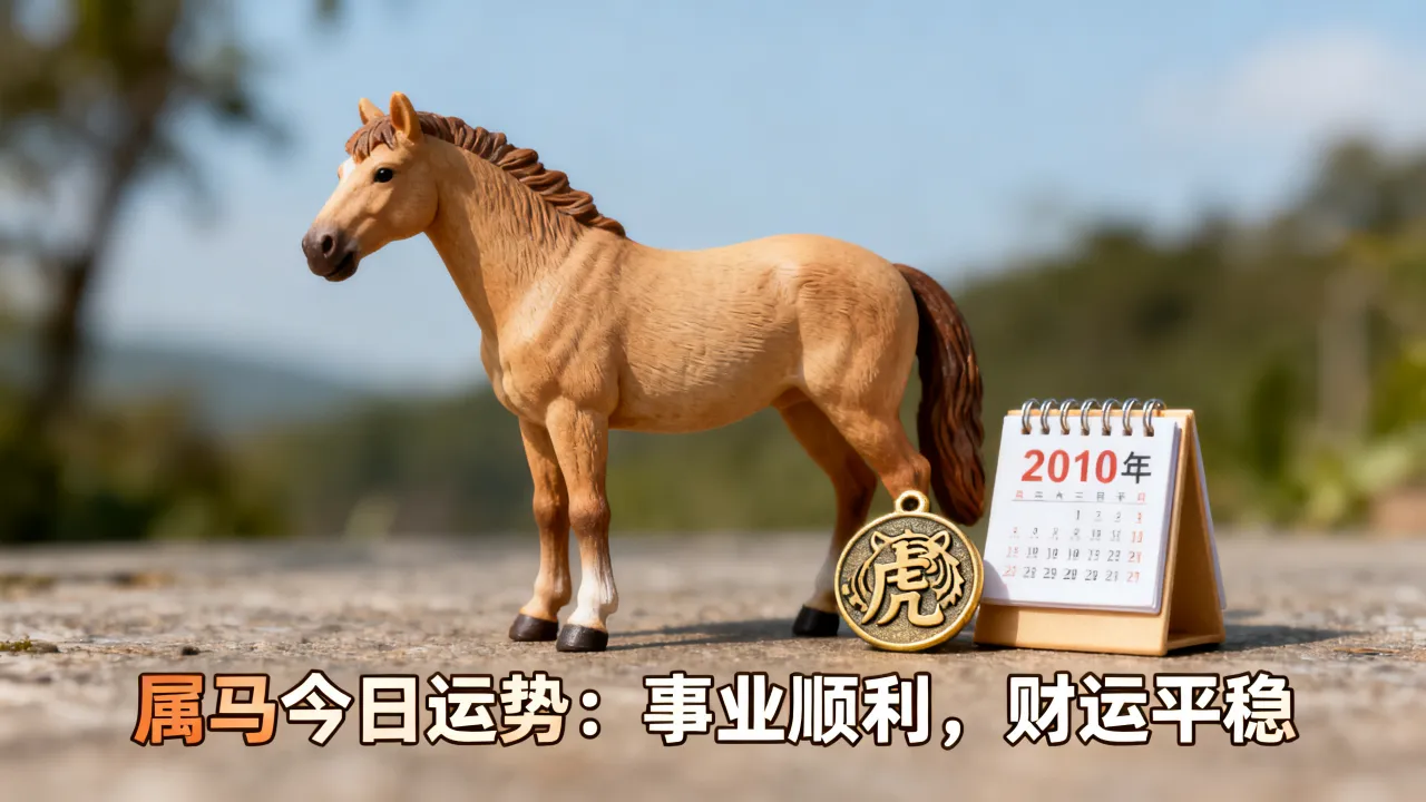 属马今天的运势怎么样，2010年属什么生肖？