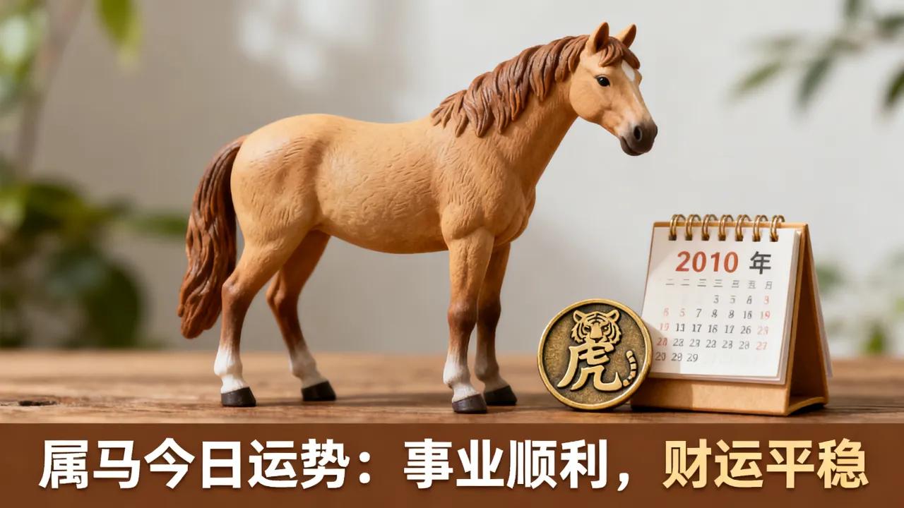属马今天的运势怎么样，2010年属什么生肖？