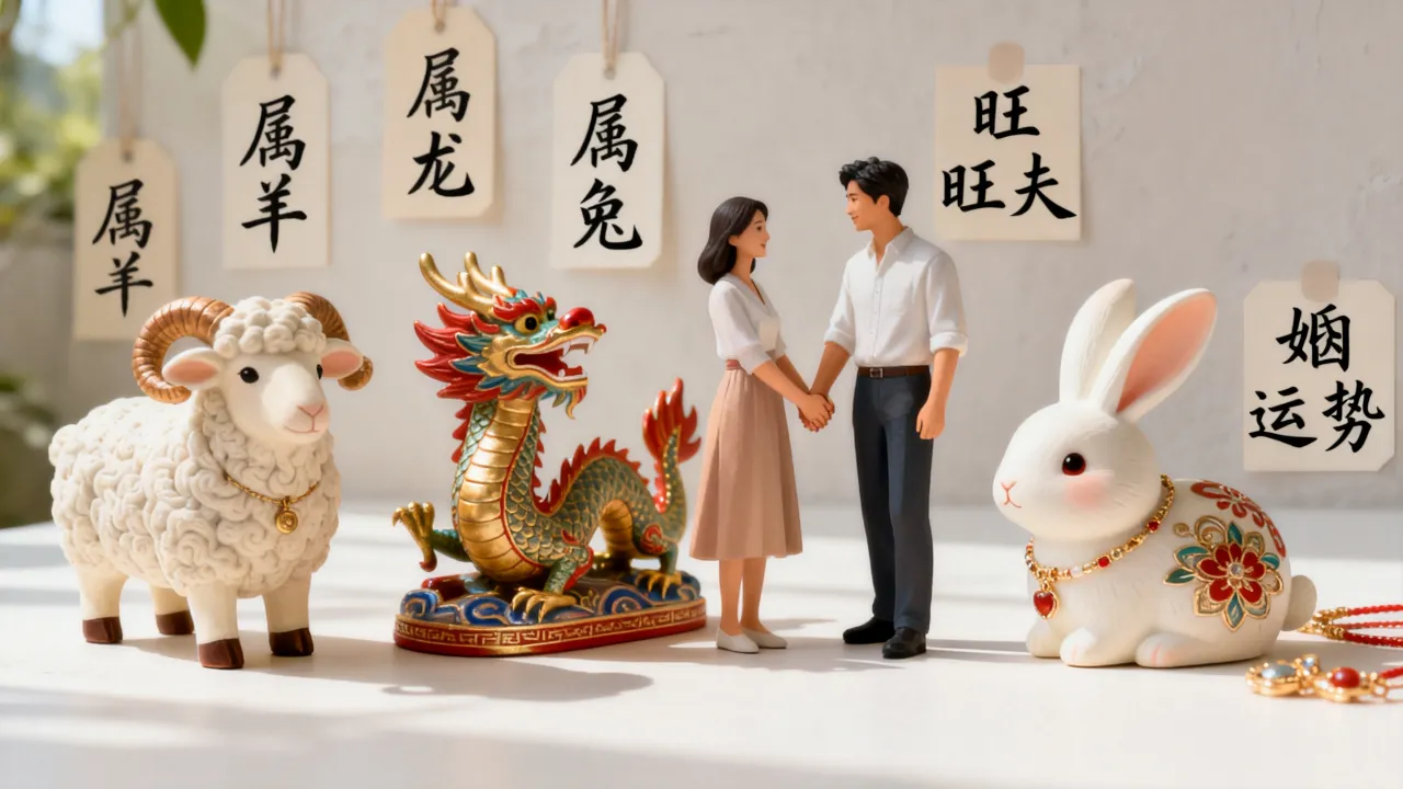 属羊属龙属兔谁更旺夫,属羊女和属兔男婚姻运势好吗? 属羊属龙属兔谁更旺夫,属羊女和属兔男婚姻运势好吗?