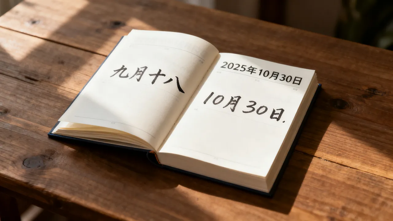 阴历九月十八是几号？2025年农历九月十八对应公历哪一天