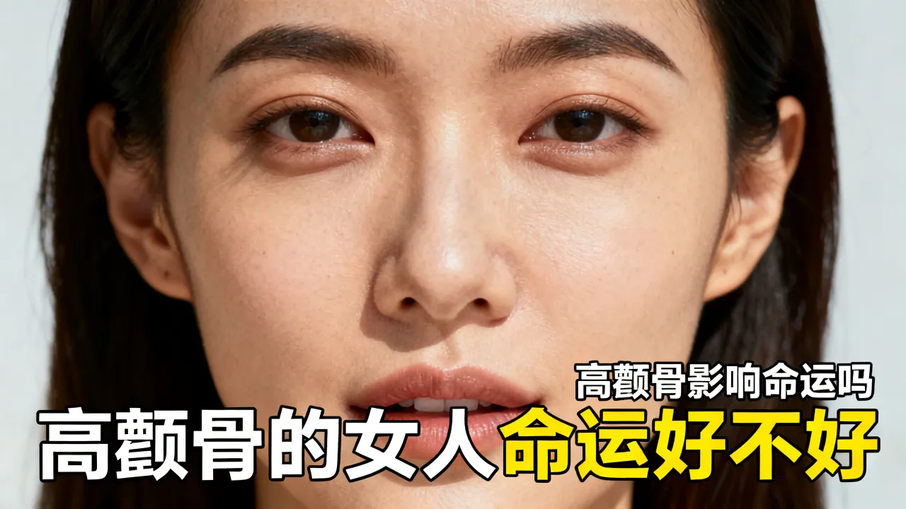 高颧骨影响命运吗，高颧骨的女人命运好不好有什么说法