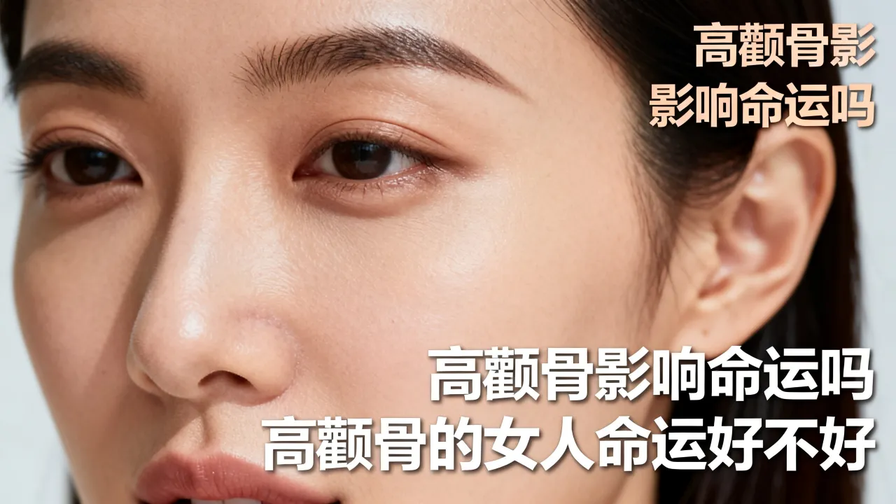 高颧骨影响命运吗，高颧骨的女人命运好不好有什么说法